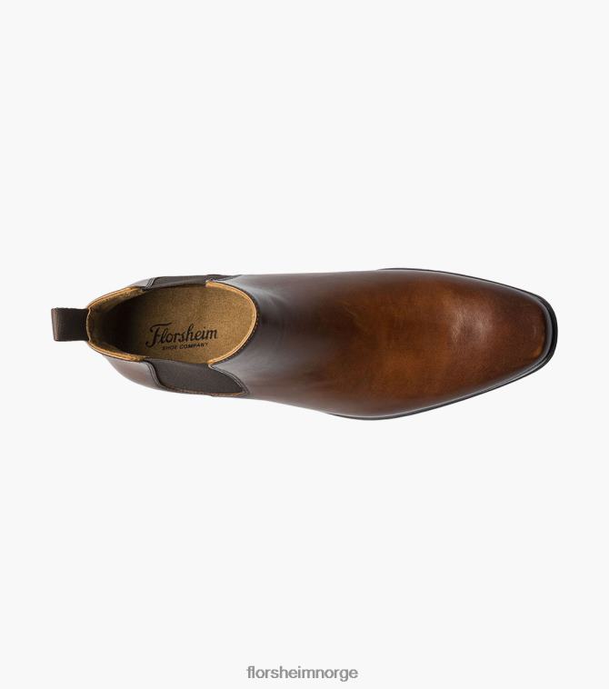 nei Florsheim menn fottøy jackson plain toe gore støvel konjakk 08PX62156