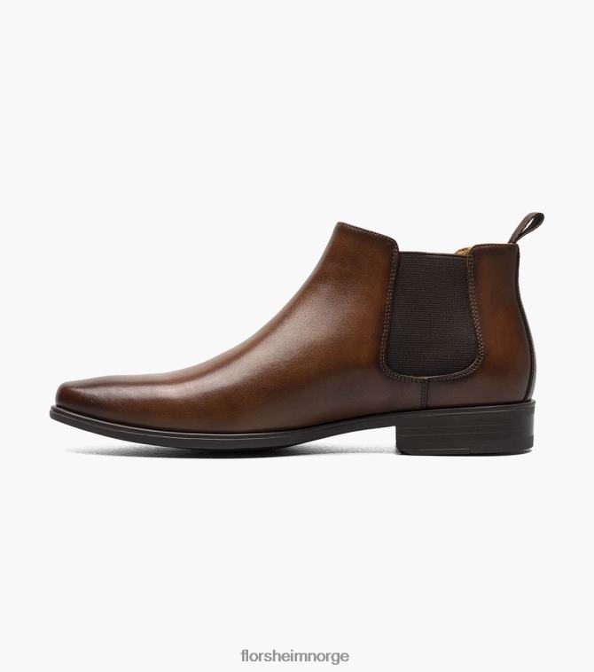 nei Florsheim menn fottøy jackson plain toe gore støvel konjakk 08PX62156