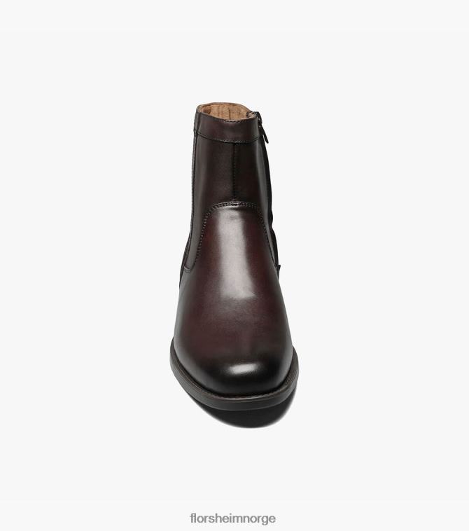 nei Florsheim menn fottøy midtown glidelåsstøvel med vanlig tå brun 08PX62205