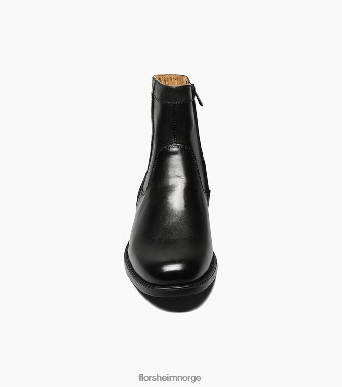 nei Florsheim menn fottøy midtown glidelåsstøvel med vanlig tå svart 08PX62204