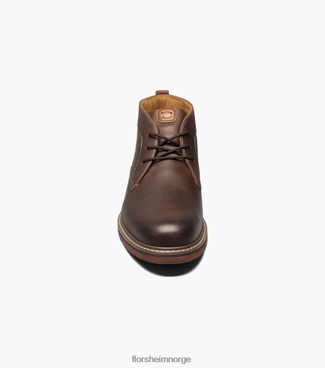 nei Florsheim menn fottøy norwalk chukka støvel med vanlig tå brun lm 08PX6276