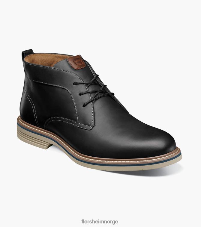 nei Florsheim menn fottøy norwalk chukka støvel med vanlig tå svart ch 08PX6275