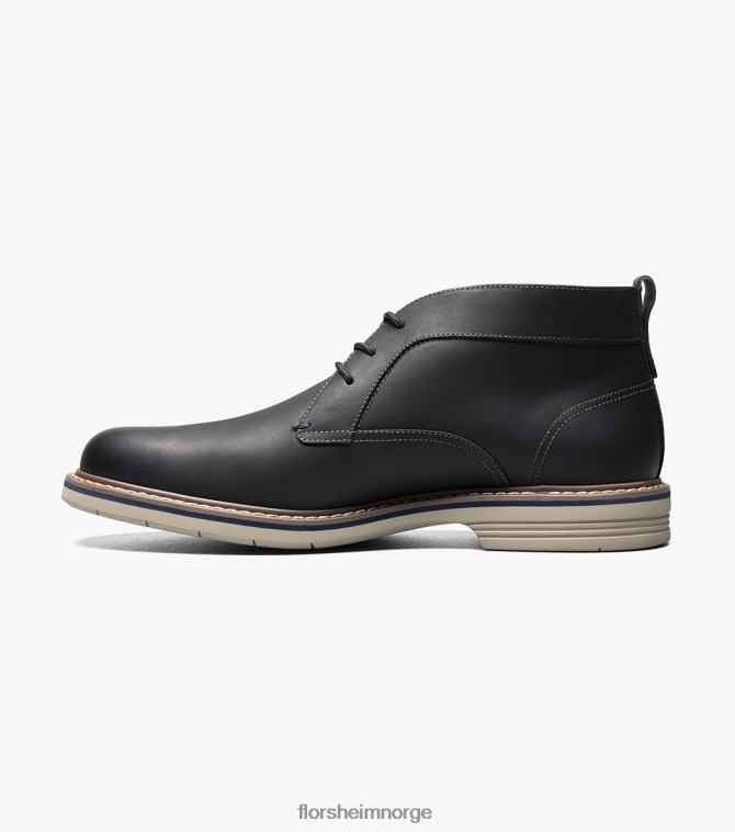 nei Florsheim menn fottøy norwalk chukka støvel med vanlig tå svart ch 08PX6275