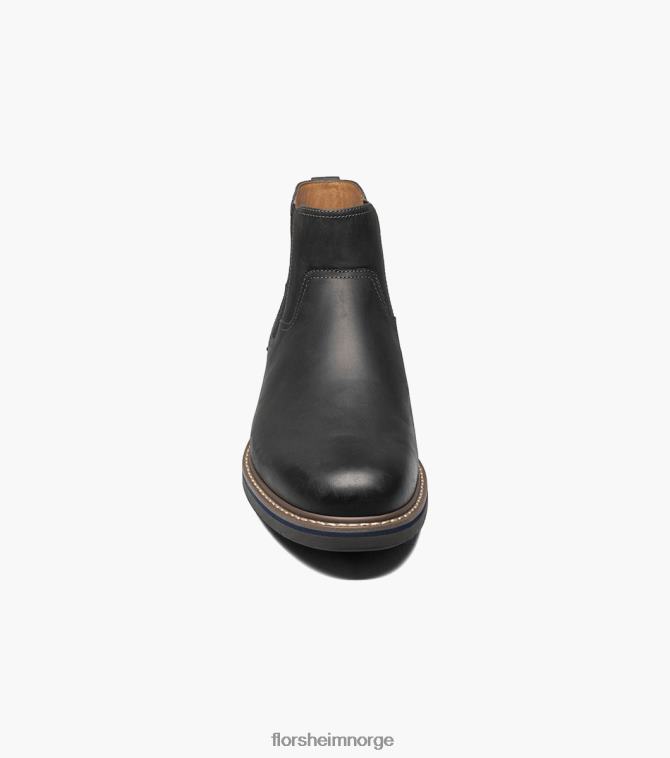 nei Florsheim menn fottøy norwalk plain toe gore støvel svart ch 08PX6278