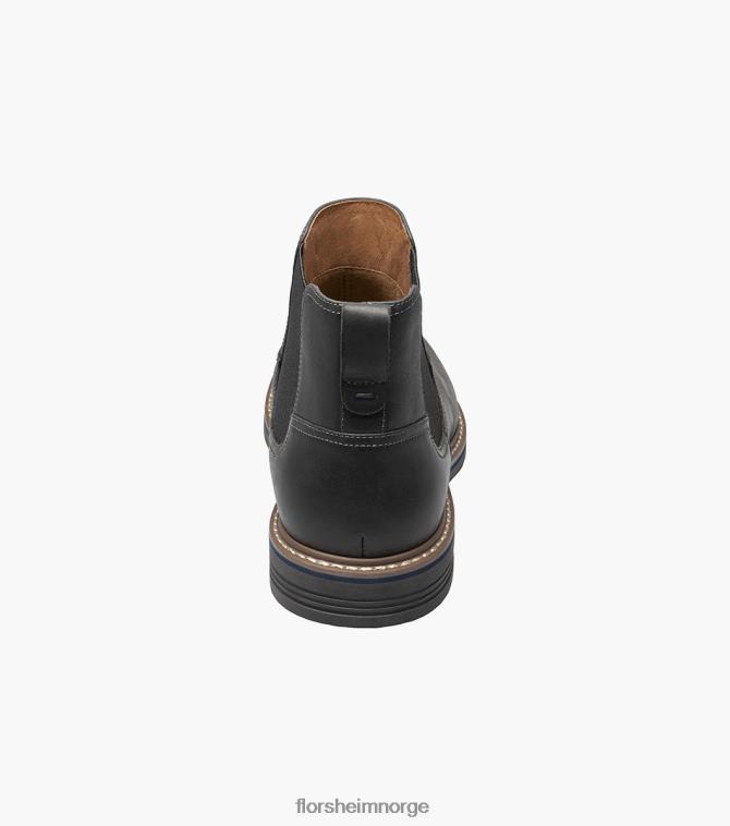 nei Florsheim menn fottøy norwalk plain toe gore støvel svart ch 08PX6278