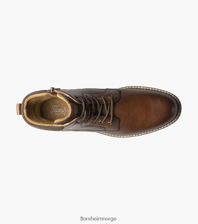 nei Florsheim menn fottøy norwalk støvel med vanlig tå snøre konjakk ramlet 08PX6280