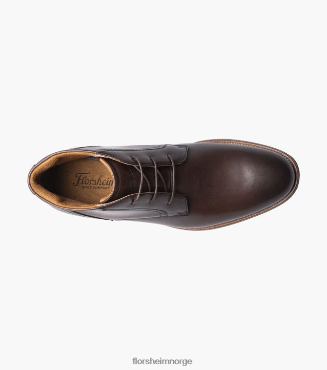 nei Florsheim menn fottøy rucci chukka støvel med vanlig tå brun 08PX6258