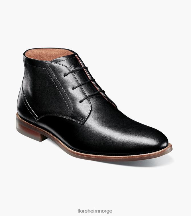 nei Florsheim menn fottøy rucci chukka støvel med vanlig tå svart 08PX6257