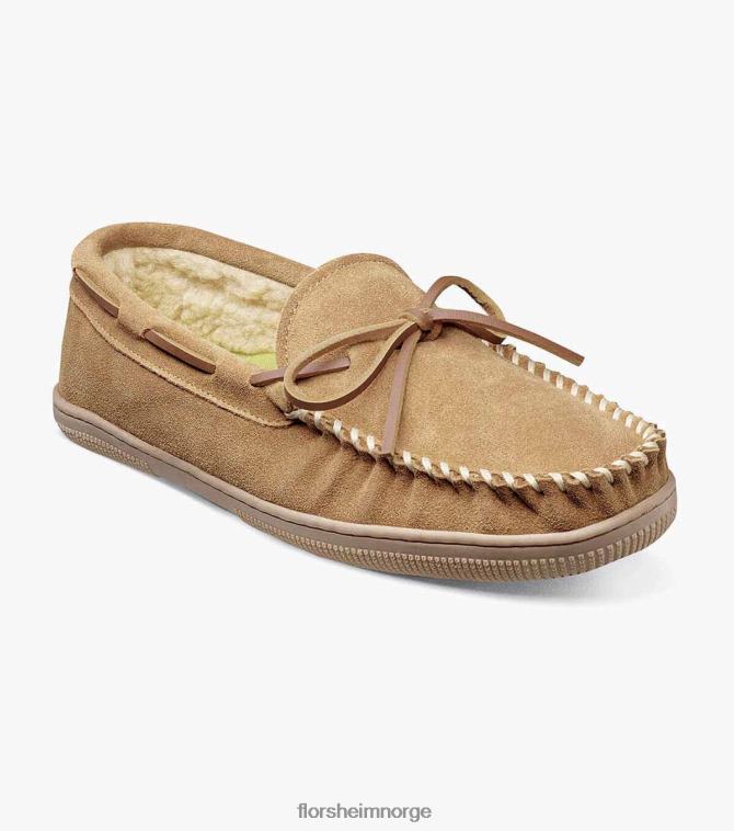 nei Florsheim menn fottøy koselig moc toe tie tøffel sand 08PX62384