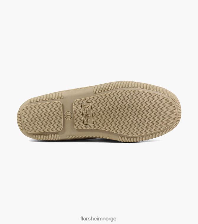 nei Florsheim menn fottøy koselig moc toe tie tøffel sand 08PX62384
