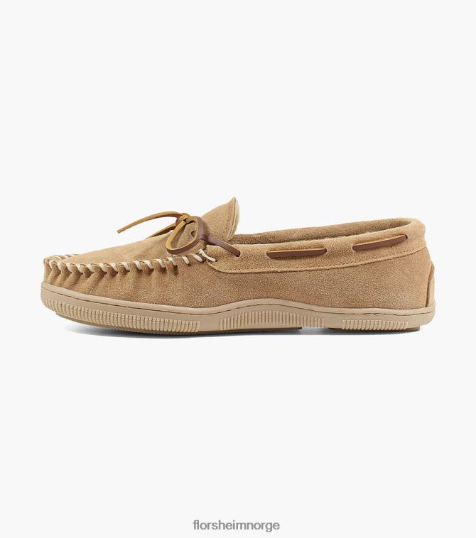 nei Florsheim menn fottøy koselig moc toe tie tøffel sand 08PX62384