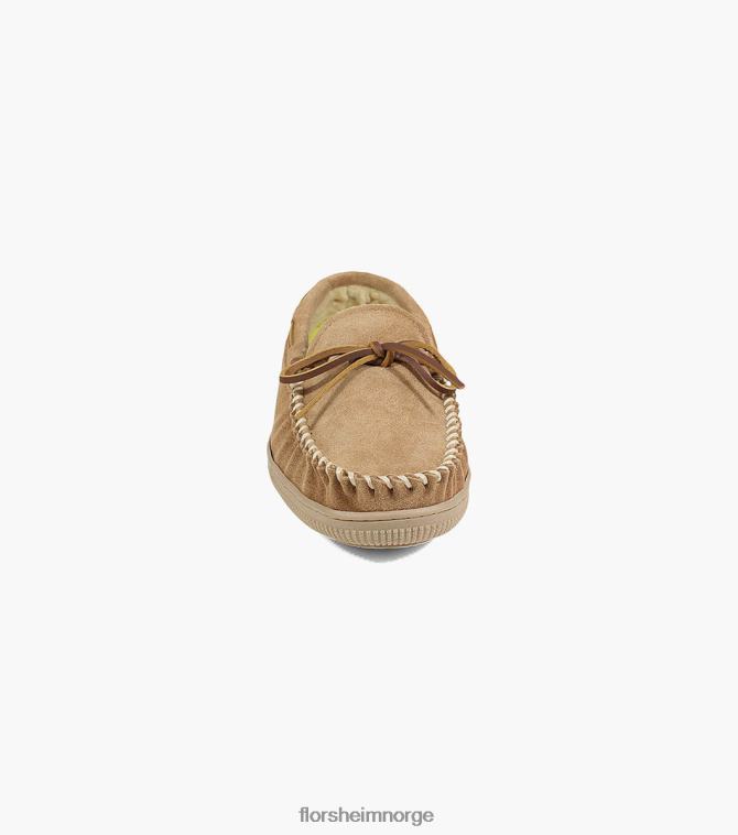 nei Florsheim menn fottøy koselig moc toe tie tøffel sand 08PX62384