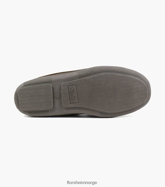 nei Florsheim menn fottøy koselig moc toe tie tøffel sjokolade 08PX62383