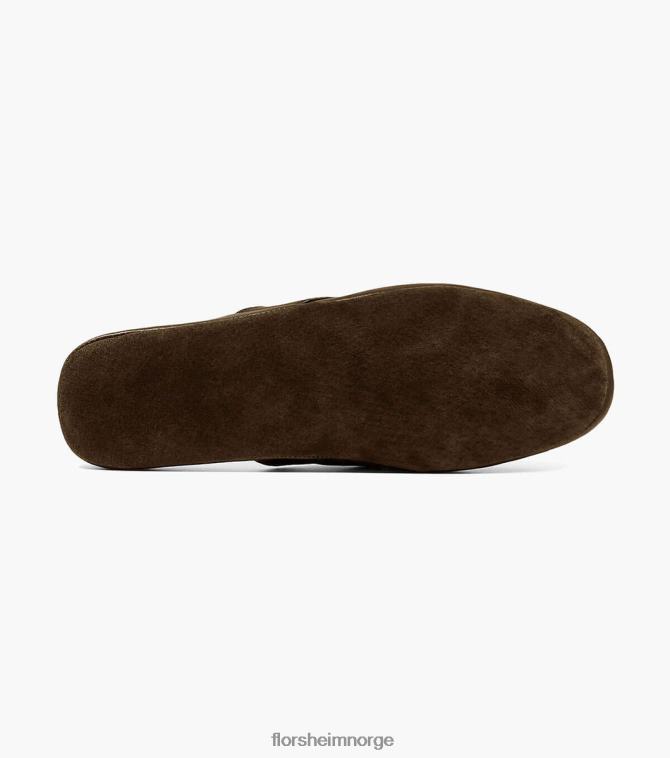 nei Florsheim menn fottøy pareto scuff moc toe slipper brun 08PX62388