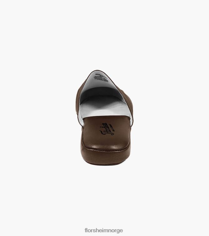 nei Florsheim menn fottøy pareto scuff moc toe slipper brun 08PX62388