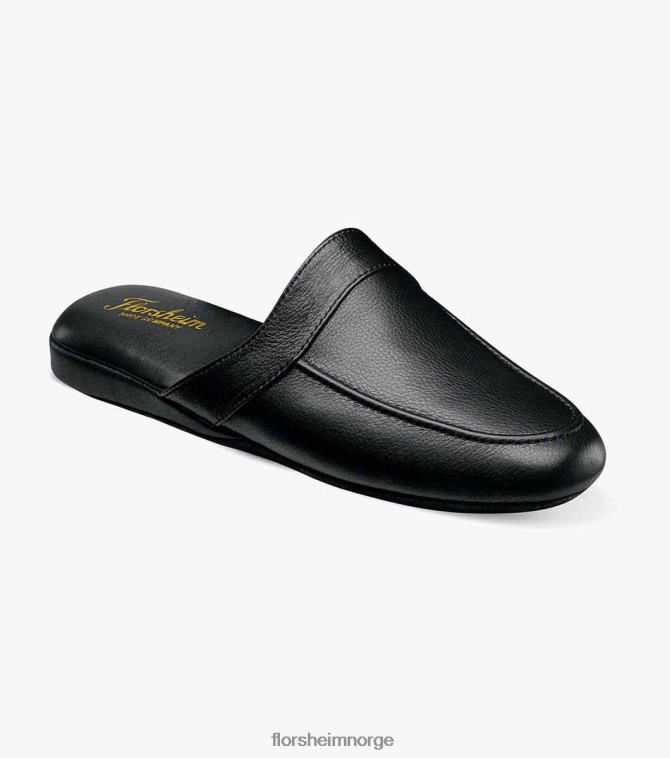 nei Florsheim menn fottøy pareto scuff moc toe slipper svart 08PX62387