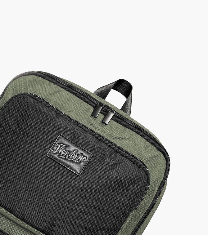 nei Florsheim unisex tilbehør kaspisk ryggsekk oliven 08PX62618