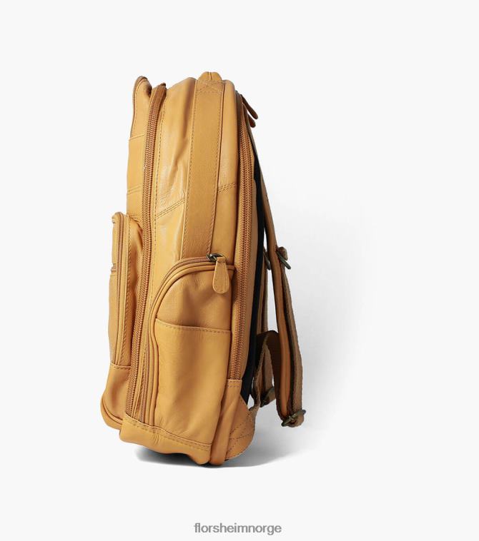 nei Florsheim unisex tilbehør ryggsekk i baptiste skinn tan 08PX62627