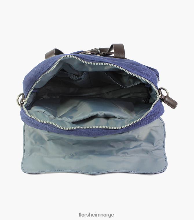 nei Florsheim unisex tilbehør vincent vintage canvas messenger div 08PX62626