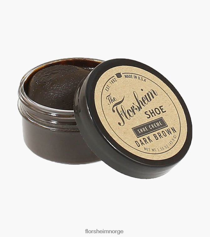 nei Florsheim unisex tilbehør skokrem i skinn mørkebrun 08PX62639