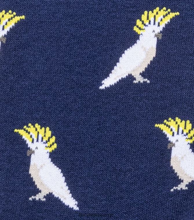 nei Florsheim unisex tilbehør cocky crew dress sokker blå 08PX62565