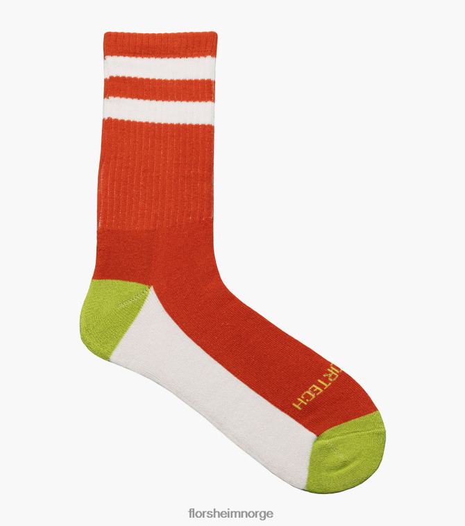 nei Florsheim unisex tilbehør sokker for sportsmannskaper oransje 08PX62586