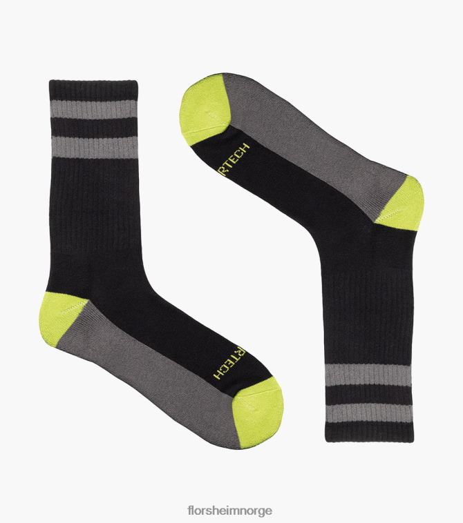 nei Florsheim unisex tilbehør sokker for sportsmannskaper svart 08PX62587