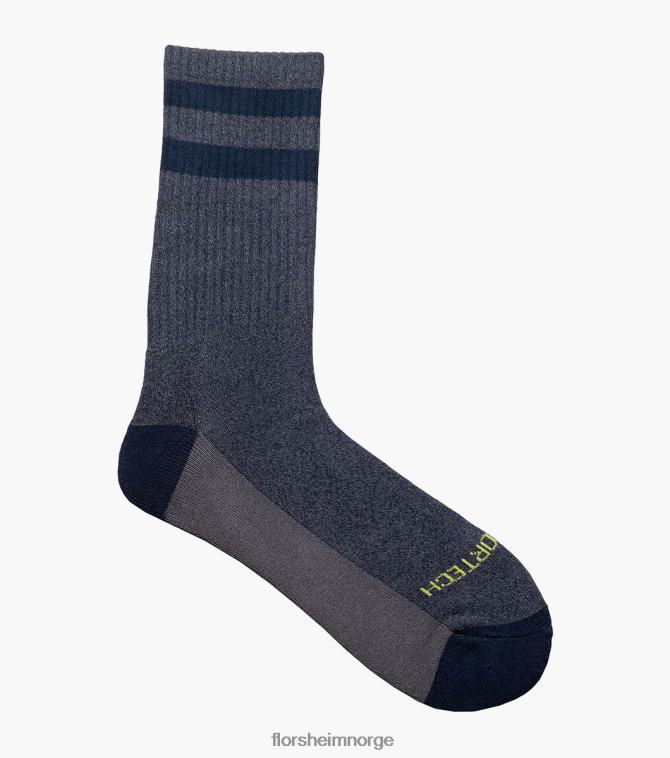 nei Florsheim unisex tilbehør sports-marled crew-sokker marinen 08PX62585