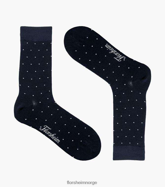 nei Florsheim unisex tilbehør stars crew dress sokker marinen 08PX62574