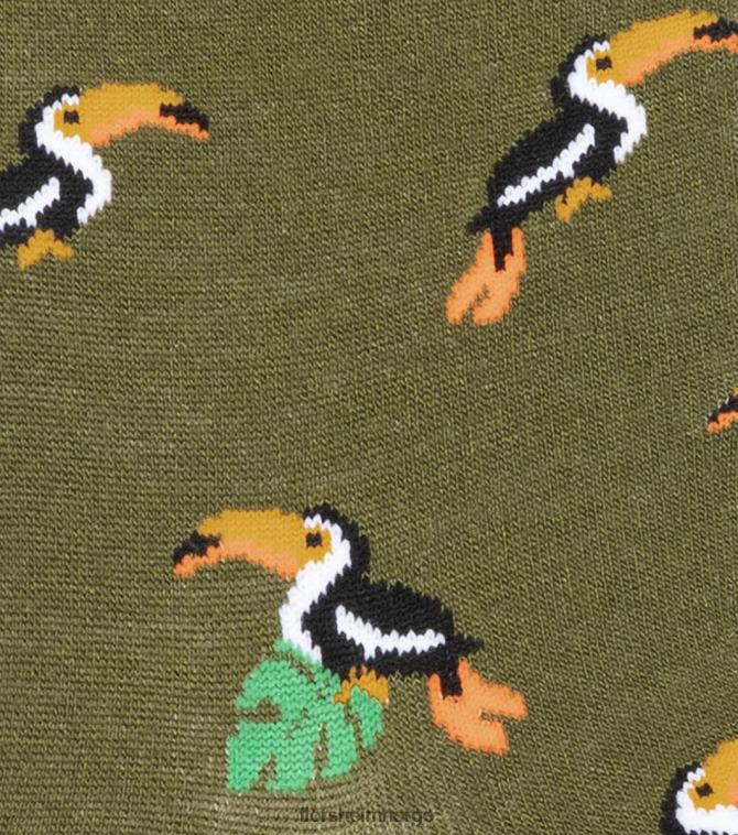 nei Florsheim unisex tilbehør toucan crew dress sokker oliven 08PX62566